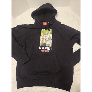 Nelk Boys Full Send Men's “Rafiki” Hoodie Sz M Cotton Blend Sweatshirt Unisex